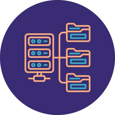 seo modern simgesinin vektör illüstrasyonu