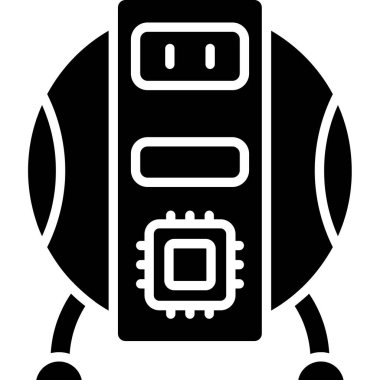 elektronik aygıt simgesi, vektör illüstrasyonu