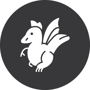 Modern simgenin vektör illüstrasyonu