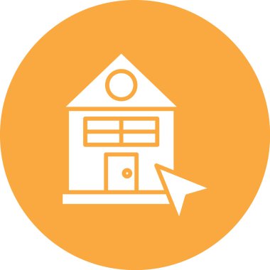 Yapı simgesinin vektör illüstrasyonu