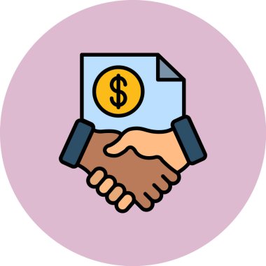 money vector icon modern simple illustration