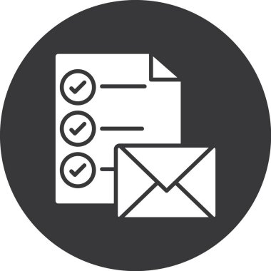 Posta, Her Kullanım İçin Basit Vektör Simgesi