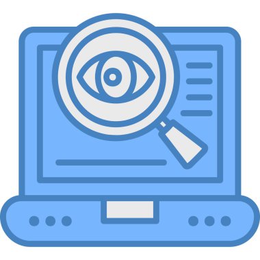 İnternet web simgesi vektör illüstrasyonu