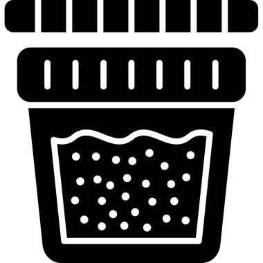 yiyecek ve içecek vektör simgesi.