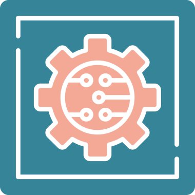 seo modern simgesinin vektör illüstrasyonu