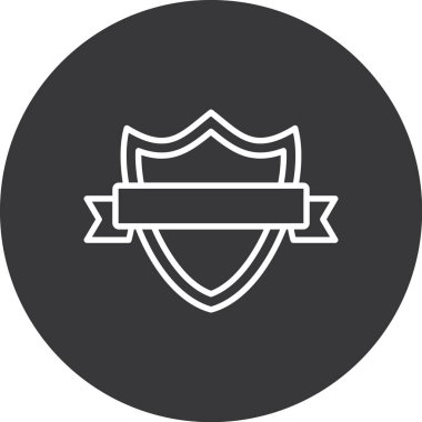 Rozet simge vektör çizim