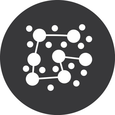 ağ simgesi. Basit tasarım.