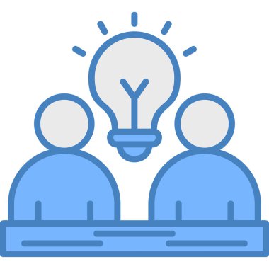 İnsan simgesinin vektör illüstrasyonu