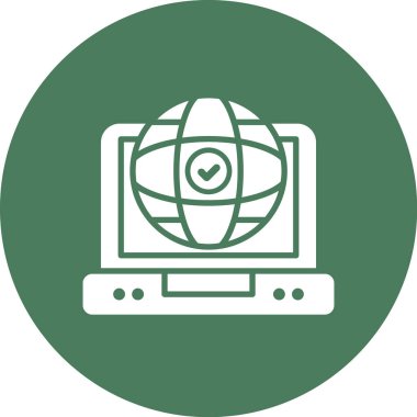 vektör dizüstü bilgisayar simgesi