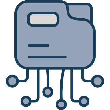 Bulut hesaplama. Web simgesi