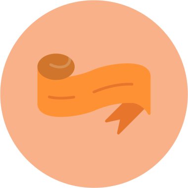 Tek bir izole simgenin vektör illüstrasyonu