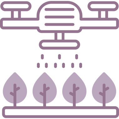 Modern çiftlik simgesinin vektör illüstrasyonu