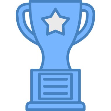 Kazanan Kupası vektör simgesi