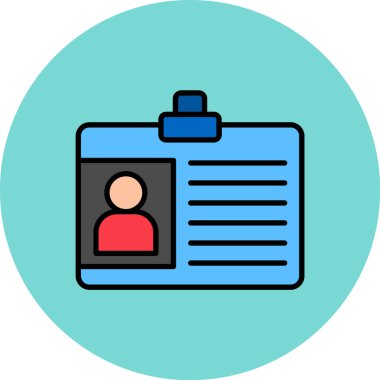 Pano vektör illüstrasyonlu iş adamı