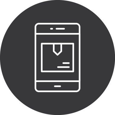 Vektör mobil ağ simgesi