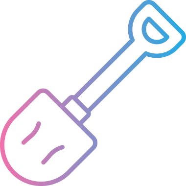 Beyaz arkaplanda çekiç simgesi, vektör illüstrasyon tasarımı