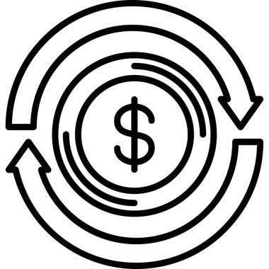 hedef simge, vektör illüstrasyonu