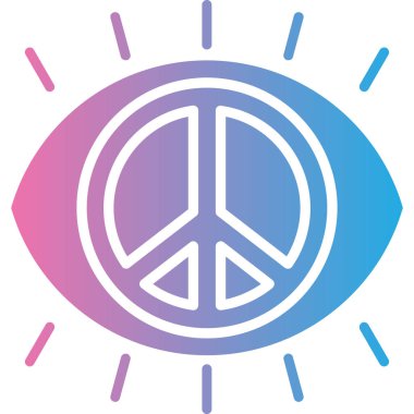 Barış sembolü illüstrasyonu