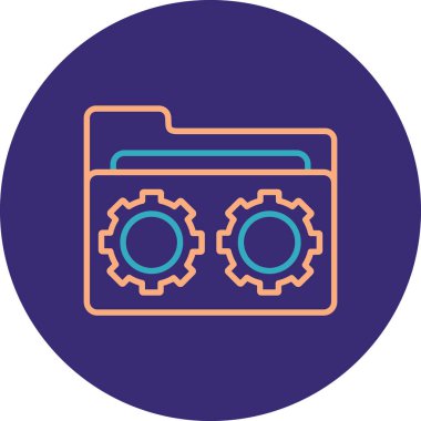 modern simge vektör illüstrasyonu