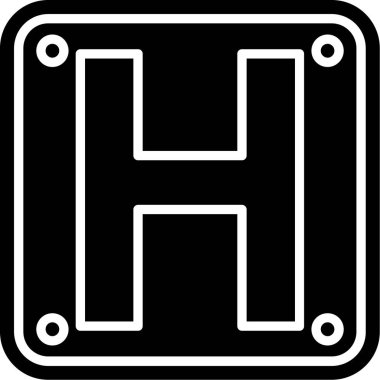 Tıbbi bir simgenin vektör illüstrasyonu