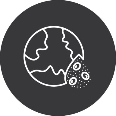 Vektör illüstrasyonu, seo modern simge