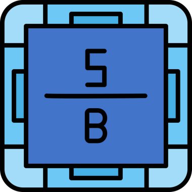 hesap makinesi simgesi vektör illüstrasyonu