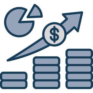 İş grafiği vektör illüstrasyonu