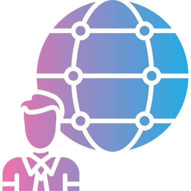 genel ağ simgesi çizimi