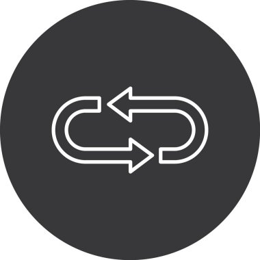 seo modern simgesinin vektör illüstrasyonu