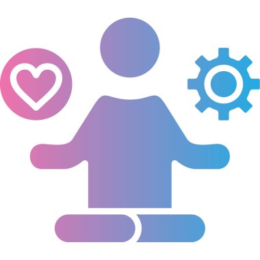 Aşk vektör simgesi. biçim iki renkli düz sembol, pembe ve mavi renkler, yuvarlak açılar, beyaz arkaplan