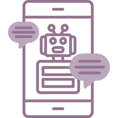 Cep telefonu. Basit resimleme