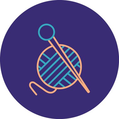 Modern topun eşsiz vektör simgesi