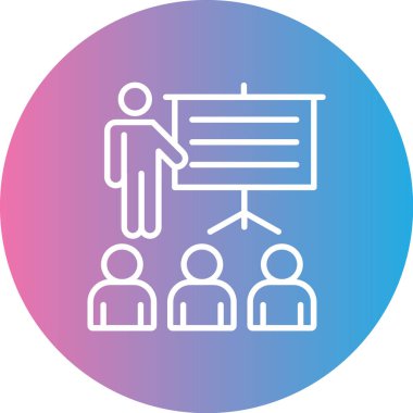 iş simgesi vektör illüstrasyonu