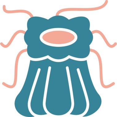 Böcek. Web simgesi basit tasarım