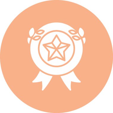 Yıldız simgesinin vektör illüstrasyonu