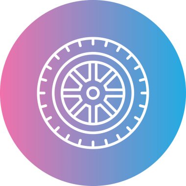 araba simgesi vektör illüstrasyonu