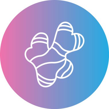 Renkli eldivenlerin vektör çizimi