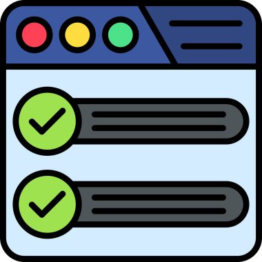 veri analiz web simgesi