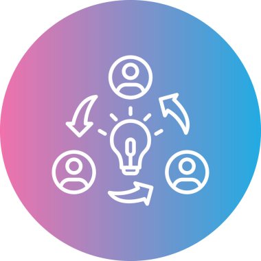 Seo simgesinin vektör illüstrasyonu