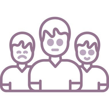 insan satırı biçimi simgeleri grubu