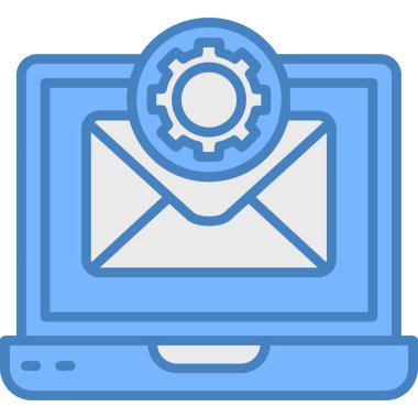 Geliştirme ve vektör illüstrasyonu için web tasarım simgesi