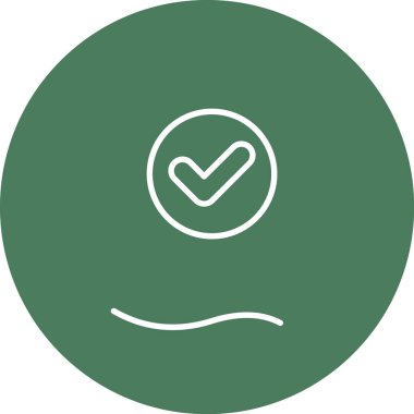 İşaretleme simgesinin vektör illüstrasyonu