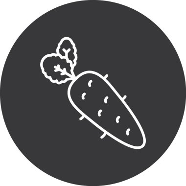 Gıda simgesinin vektör illüstrasyonu