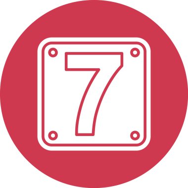 Modern bir simgenin vektör illüstrasyonu