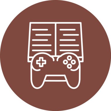 trend biçimi izole edilmiş arkaplan konsol simgesi