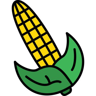 mısır, vektör simgesi illüstrasyonu