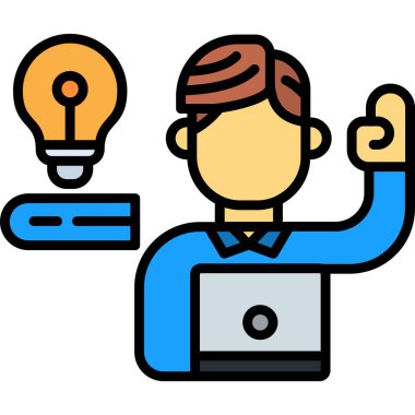 yaratıcı fikir yaratıcılık simgesi