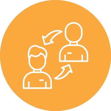 takım vektör ince çizgi simgesi