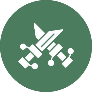 roket ikonu vektör illüstrasyonu