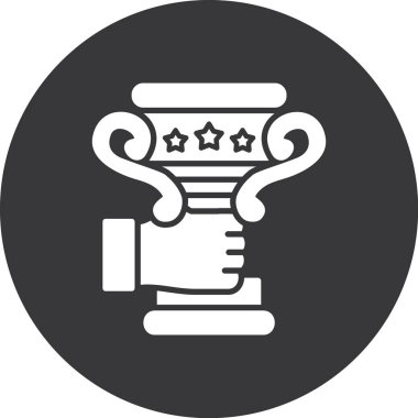 Arka planda izole edilmiş modaya uygun tasarım fincan simgesi. Tasarımın için web simgesi. Web sitesi, mobil için basit ve modern vektör simgesi,